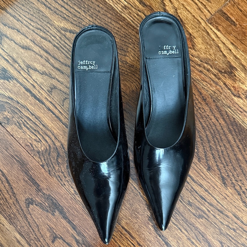 Jeffrey Campbell Black Pointed Heels